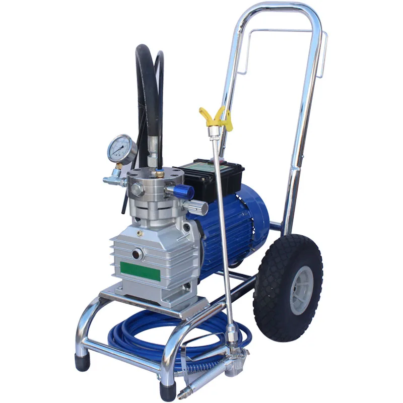 

4800W High power Electric High pressure Airless Spraying machine Latex paint Wall Coating Color Steel tile Sprayer Big flow 18L