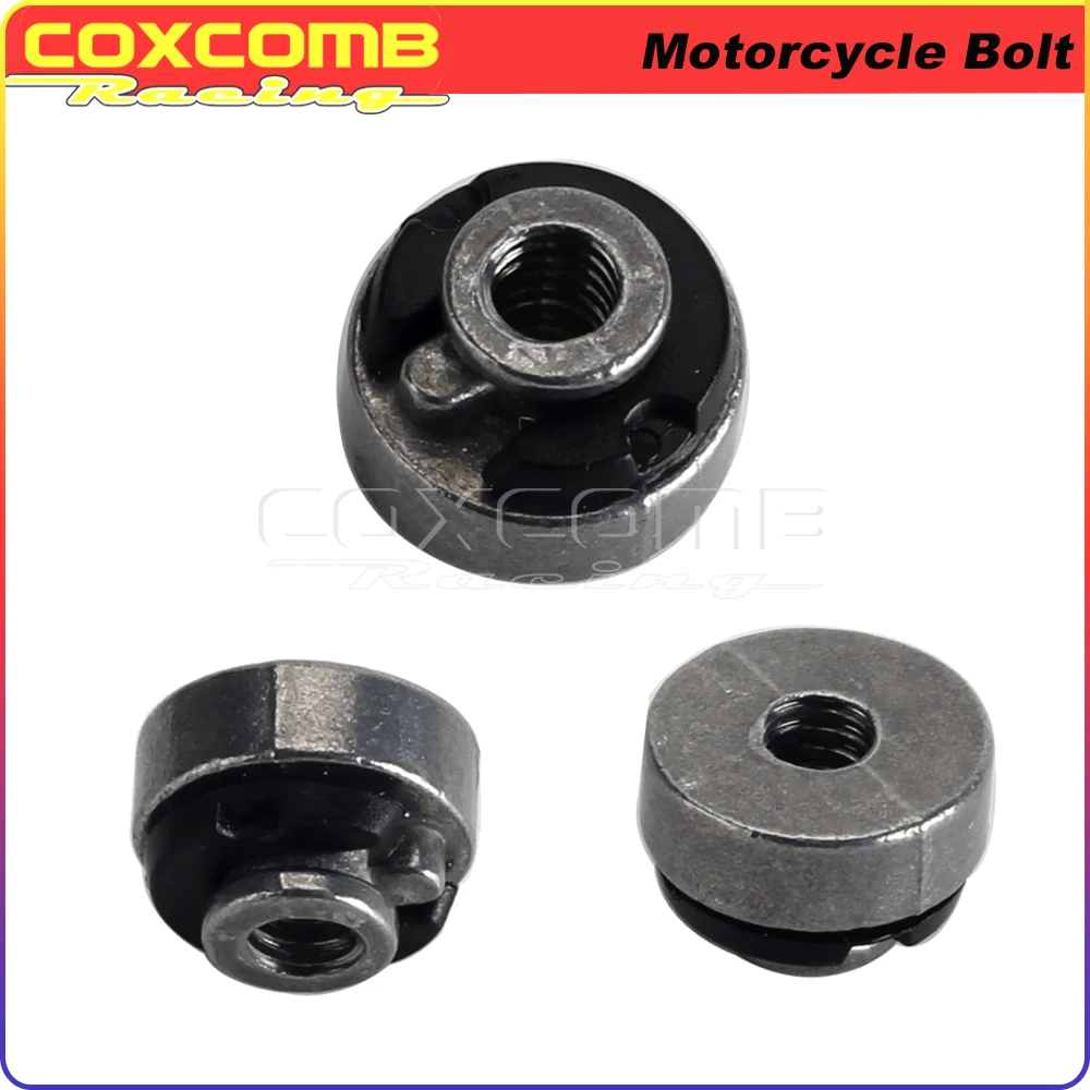 Motorcycle Rear Fender Seat Nut For Harley Sportster Wide Glide Street Bob Roadking Fatbob Streetbob Softail 1997-Later Xg Xl