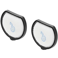 2Pcs AEF167 Filter Set Double Pack Washable for QX9-1-50IB QX9-1-ALRG QX9-1-ANIM Black 2