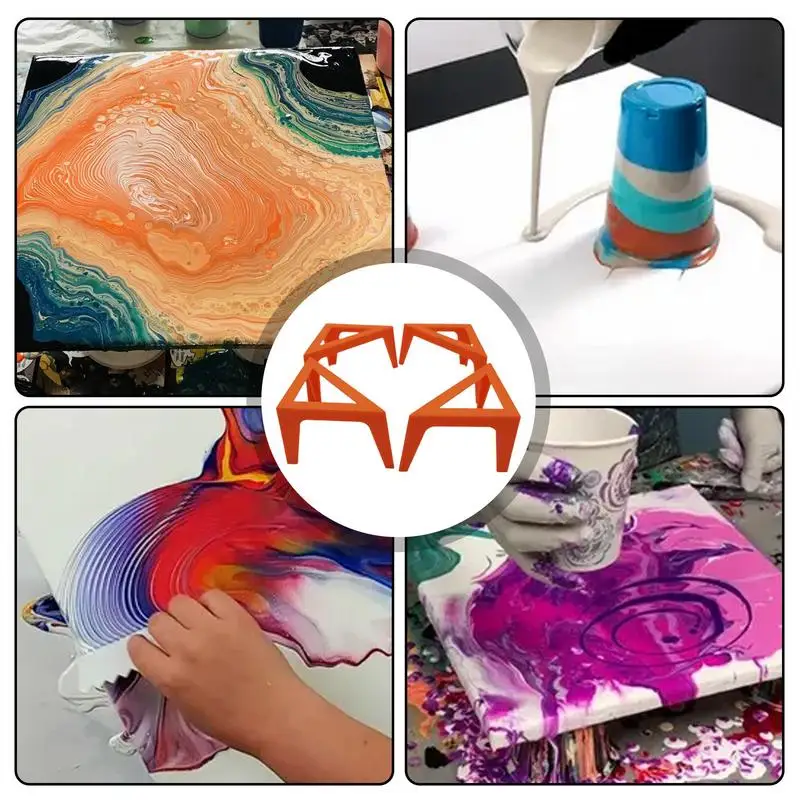 Canvas Stands For Paint Pouring Canvas Paint Support Stands Painted Support For Professional Painting Varnishing Pouring