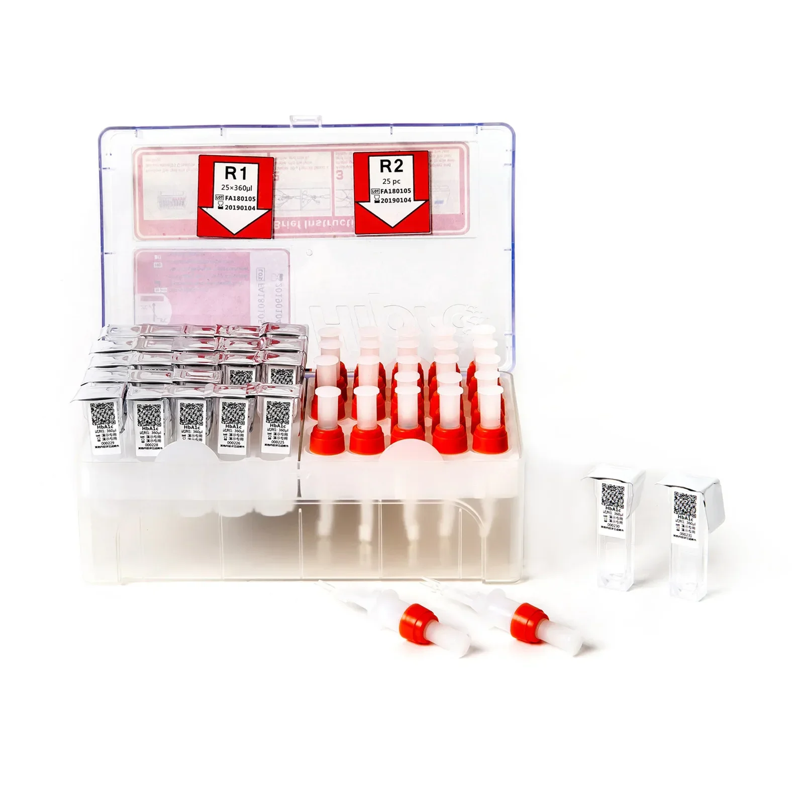 Hipro HP-AFS/1 A1 HBA1C TSH HSCRP+CRP LH CtnI D-Dimer AFP PSA 25pcs Per Box