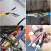 580/530/127PCS Heat Shrink Tubing kit 2:1 Shrinkable Wire Shrinking Wrap Tubing Wire Connect Cover Protection with Hot Air Gun 5