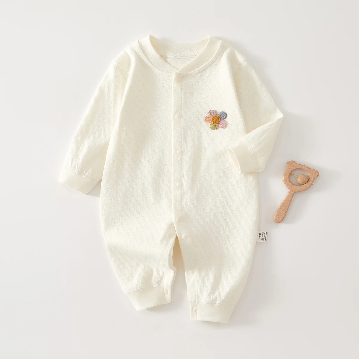 Spring and Autumn 0-12Months Baby Rompers Superior Quality Newborn Girls Boys 100%Cotton Clothes of Long Seeve Infant Clothing 5