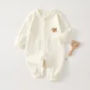 Spring and Autumn 0-12Months Baby Rompers Superior Quality Newborn Girls Boys 100%Cotton Clothes of Long Seeve Infant Clothing 5
