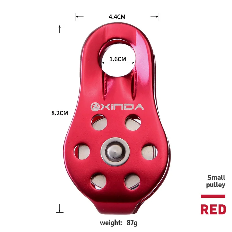 Promo Promo Lixada 20kn Fixed Single Pulley Rock Climbing Untuk Panjat