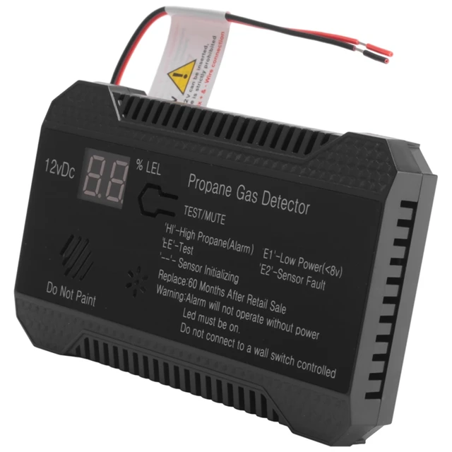 Rilevatore Di Gas Propano 12V - Allarme 85DB Per Auto E Casa Con Sensore Digitale - Foto 9