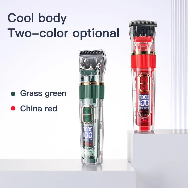 Pet Clipper Dog Hair Trimmer Pet Hair Trimmer Dog Clipper Dog Hair Clippers Grooming Haircut Trimmer Shaver Set IPX7waterproof Pets Cordless Rechargeable Professional Dog Clipper