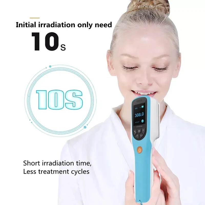yyhcnew design excimer laser 308nm psoriasis laser uv lamp home portable uvb lamp phototherapy for psoriasis