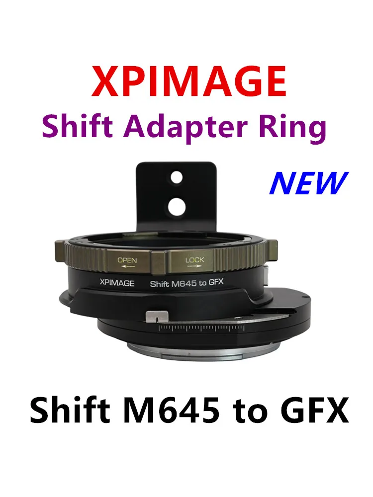 Xpimage Shift Adapter Ring Per Fotocamera Fujifilm Gfx A Obiettivo Mamiya645 Per Spostare M645-Gfx 50 S2 50S 100S 50R 100S Mark Ii Camera