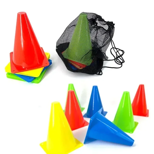 5pcs18CM Sign Bucket 6Inch Barrier Football Road Flat Training Cone Roller Pile Springback Marking Cup Symbol Sports Accessories 5pcs18CM Sign Bucket 6Inch Barrier Football Road Flat Training Cone Roller Pile Springback Marking Cup Symbol Sports Accessories