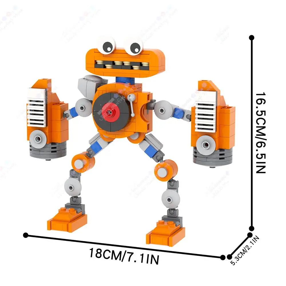 MOC1277 Creative Series Rare Wubbox MOC Building Blocks Game