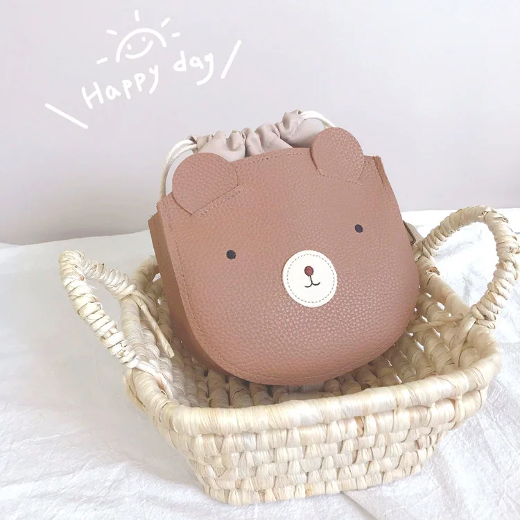 New Cartoon Baby Kindergarten Bags PU Leather Kids School Backpack Girls Boys Children Backpacks Bag Baby Toddler Accessories 6