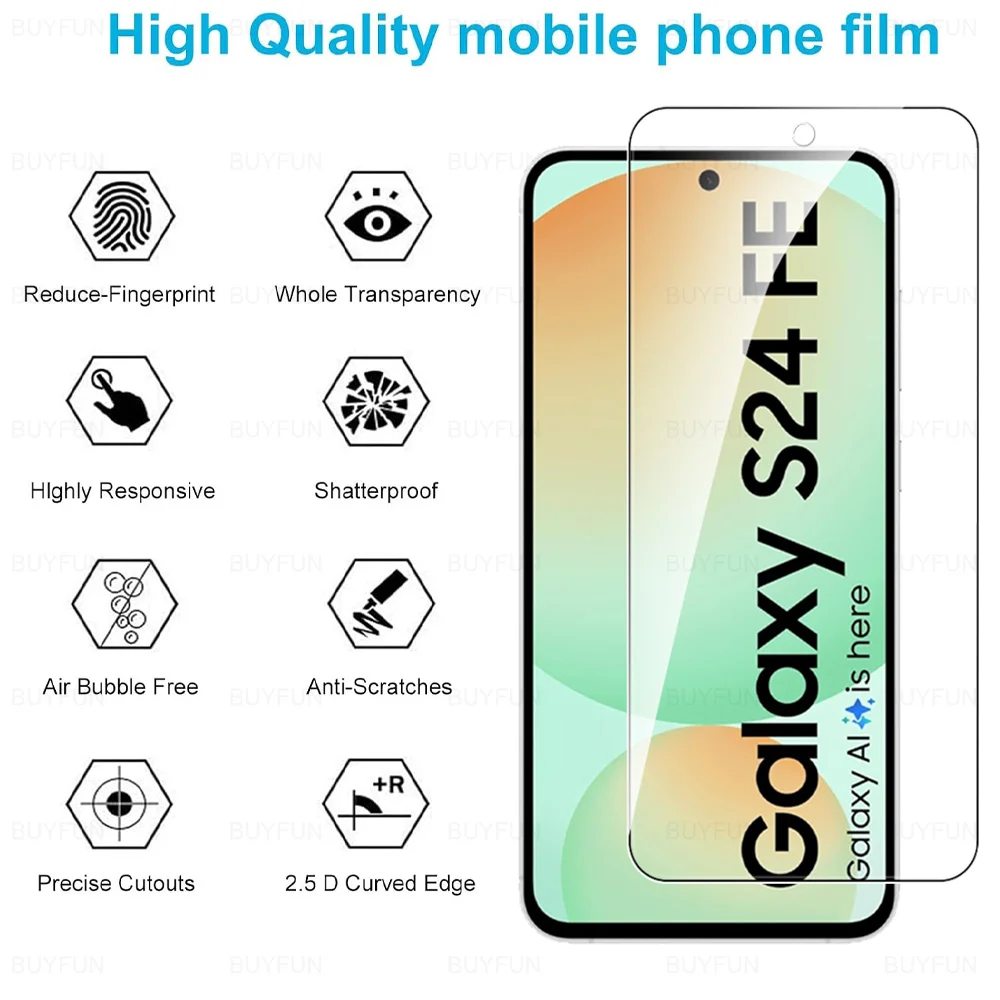 3-Pack Premium 9H Tempered Glass Screen Protector Cover