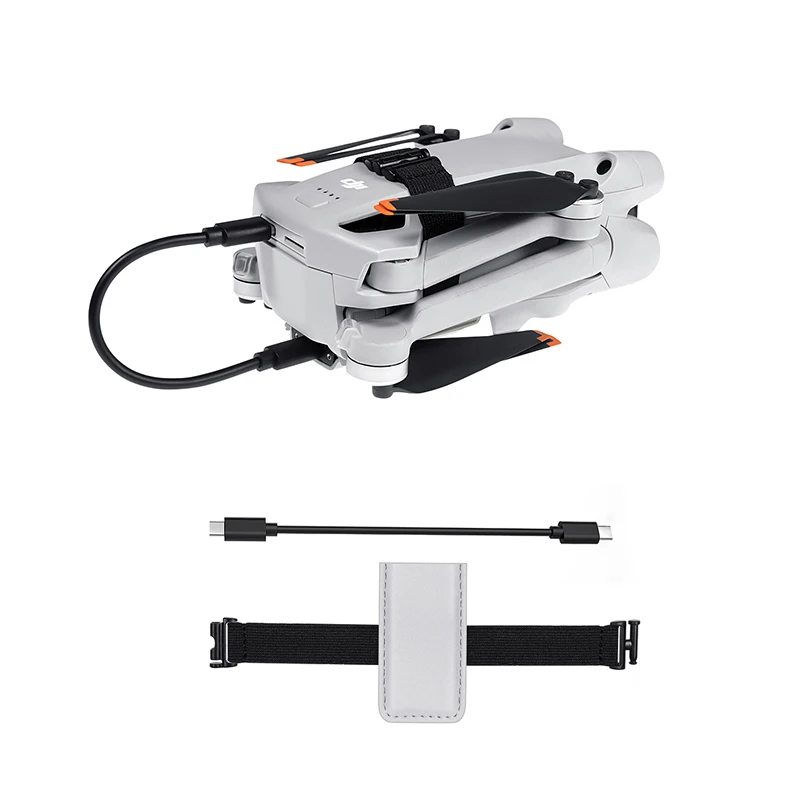 

Комплект 2 в 1 для DJI Cellular 4G, фиксированный ремешок с кабелем для передачи данных для DJI Mini 3 Pro, аксессуары для сотового модуля дрона