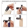 8X Long Focus Mobile Phone Lens 8x HD Zoom Monocular Phone Camera Len External Clip Phone Telescope 6