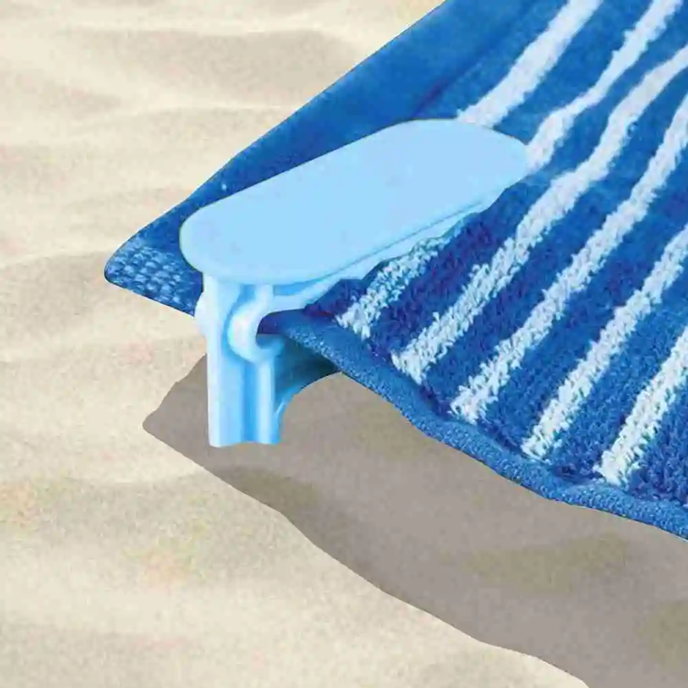 1PC Beach Towel Clip Camping Mat Clip Outdoor Clothes Pegs For Sheet Holder Towel Clips Clamp For Beach Towels Towel Clip J8B8 6
