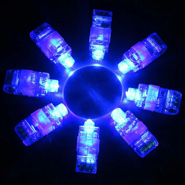 30/60/120/200/300 Stück LED Finger Lichter 6 Farbe Finger Taschenlampen für  Kinder Geburtstags feier liefert Rave Laser verschiedene Spielzeuge -  AliExpress