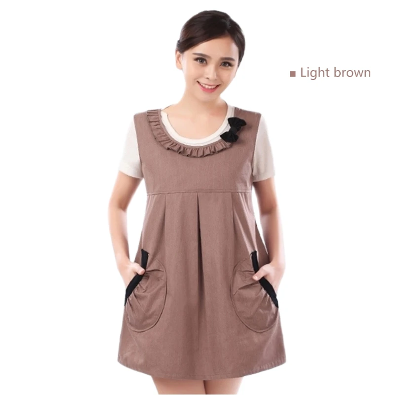 يوصي فستان الأمومة المصنوع من الألياف المعدنية الم...