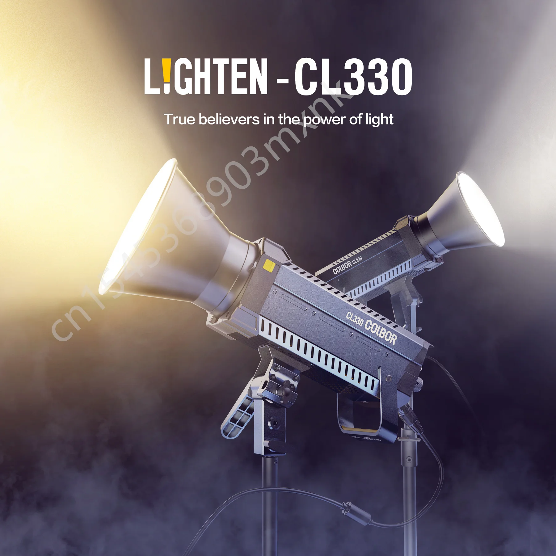 

Synco COLBOR CL330 COB Video Light Daylight LED Photography Lighting Outdoor Continuous Studio Video Recording 2700K-6500K