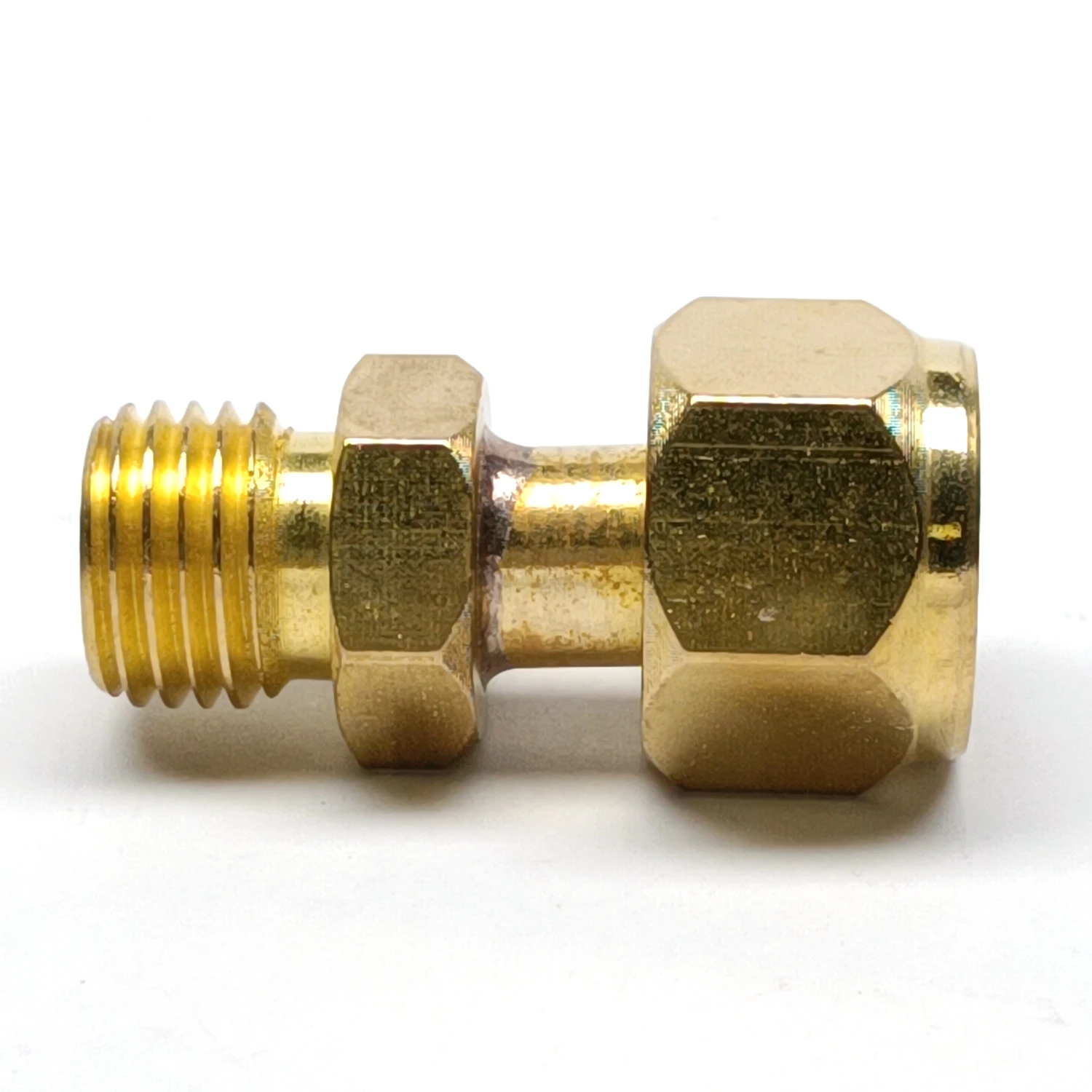 M16 To M14 M16x1.5mm M14x1.5mm Gas Water Quick Fitting Hose Connector Adapter Brass Nut TIG Plasma Welding Welder Torch Part