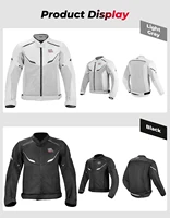 KEMIMOTO Veste de moto CE pour homme, vêtements de moto d'été respirants avec ensemble de 5 protections, intérieur en maille douce, tenue de motocross, tenue de cyclisme tout-terrain, trajets quotidiens 7