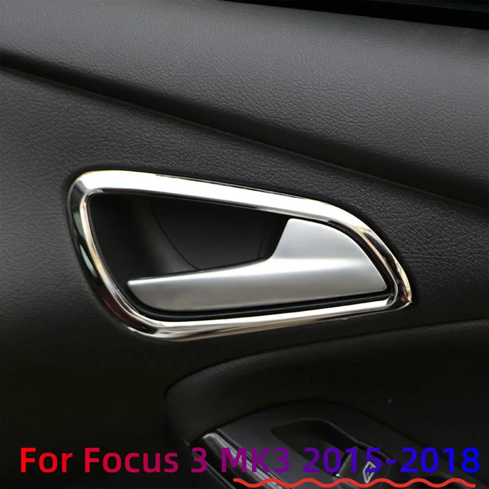 Türgriff Blende Türgriffkappen Für Ford Focus Mk2 Mk3 C-Max 4-Tür Edelstahl 8x Kaufen Bei
