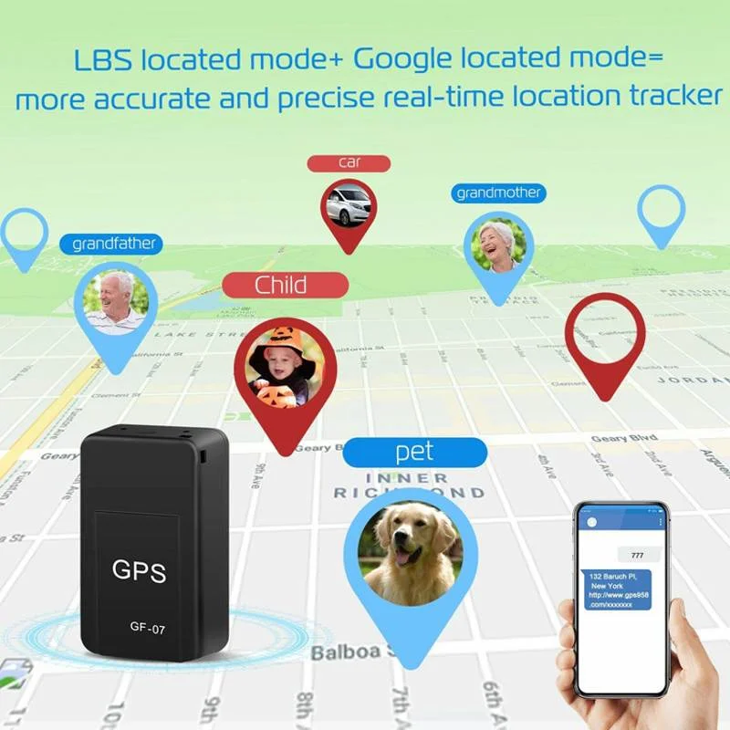 Mini GPS Car Tracker for Vehicle Pets Children