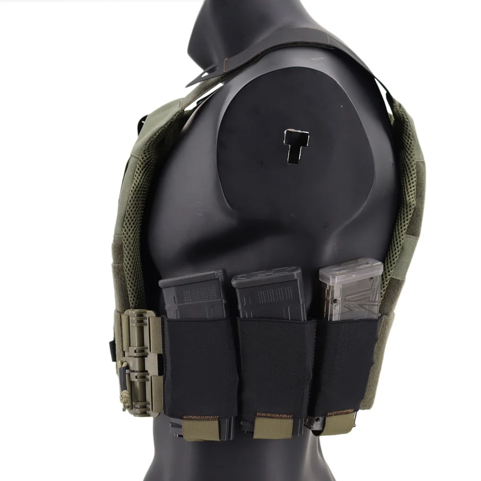 Gilet Tactique IDOGEAR FCSK 3.0 FERRO - Plaque à Serrage Rapide - Taille Unique - Camouflage