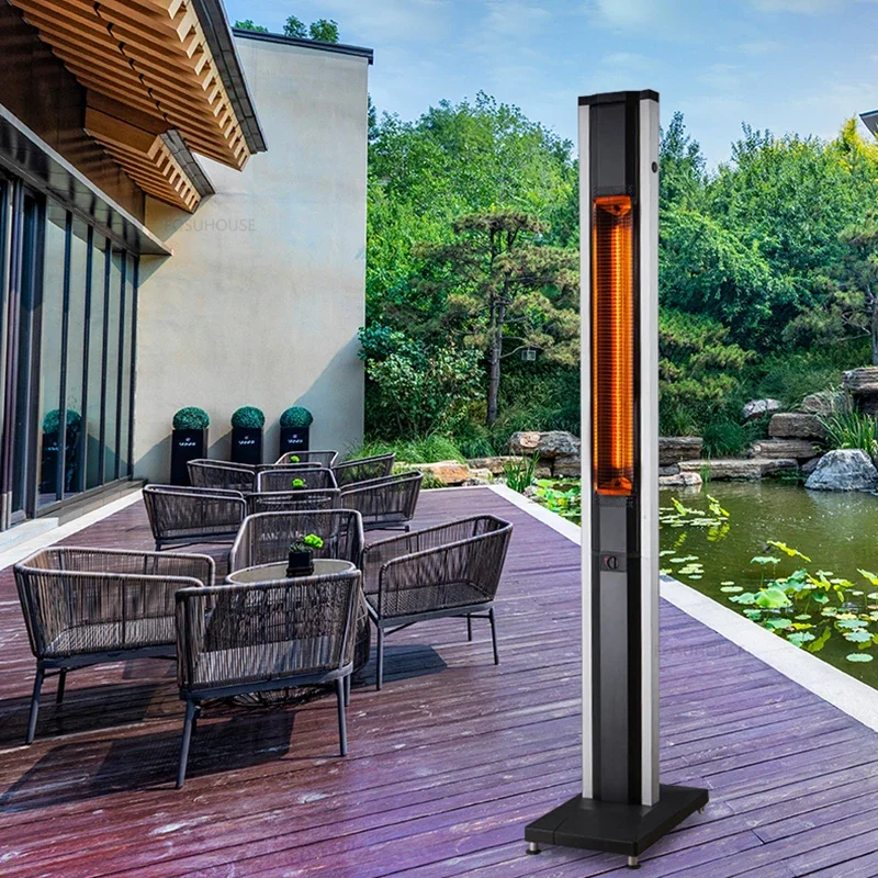 La Hacienda Free Standing Electric Patio Heater Patio Heaters La