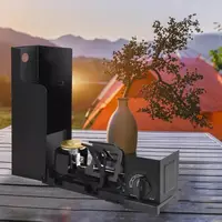 New Outdoor Folding Portable Cassette Stove Barbecue Grill Stove Picnic Cookware Compact Butaness Stove Gas Heating Stove Burner 3