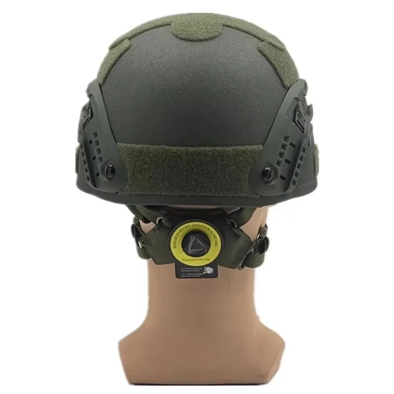 NIJ IIIA MICH2000 防弾ヘルメット バイザー セット 新品未使用 - 個人