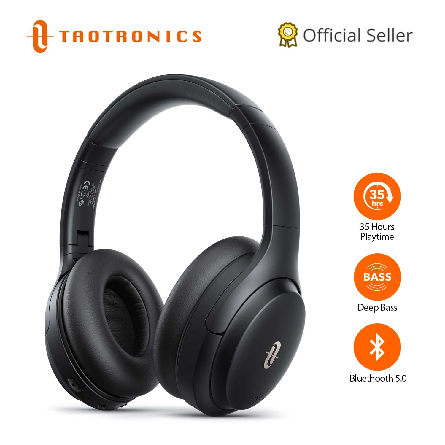 Taotronics Wireless Bluetooth Headphones Soundliberty 90 New Hybrid