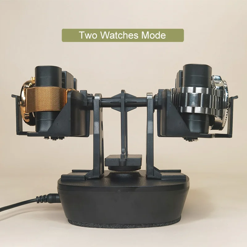 Watch Winder Watch Winder for Automatic Watches Support Single Watch and Double Spinner Self Winding Turner Rotating Device