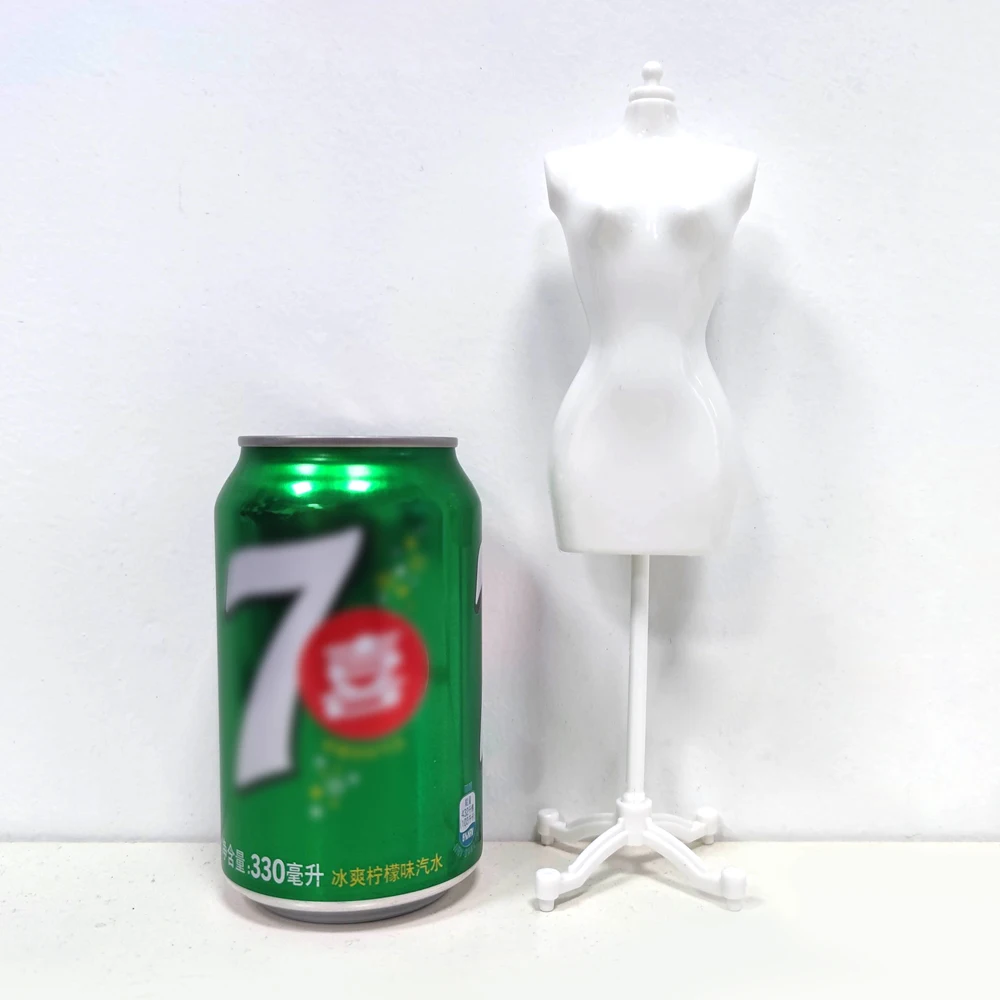 Female Mannequins Accessories Display Stand Holder Dress Clothes Mannequin Model Doll DIY home decor Women Garment Doll Dress Stand 1 Pcs 22cm