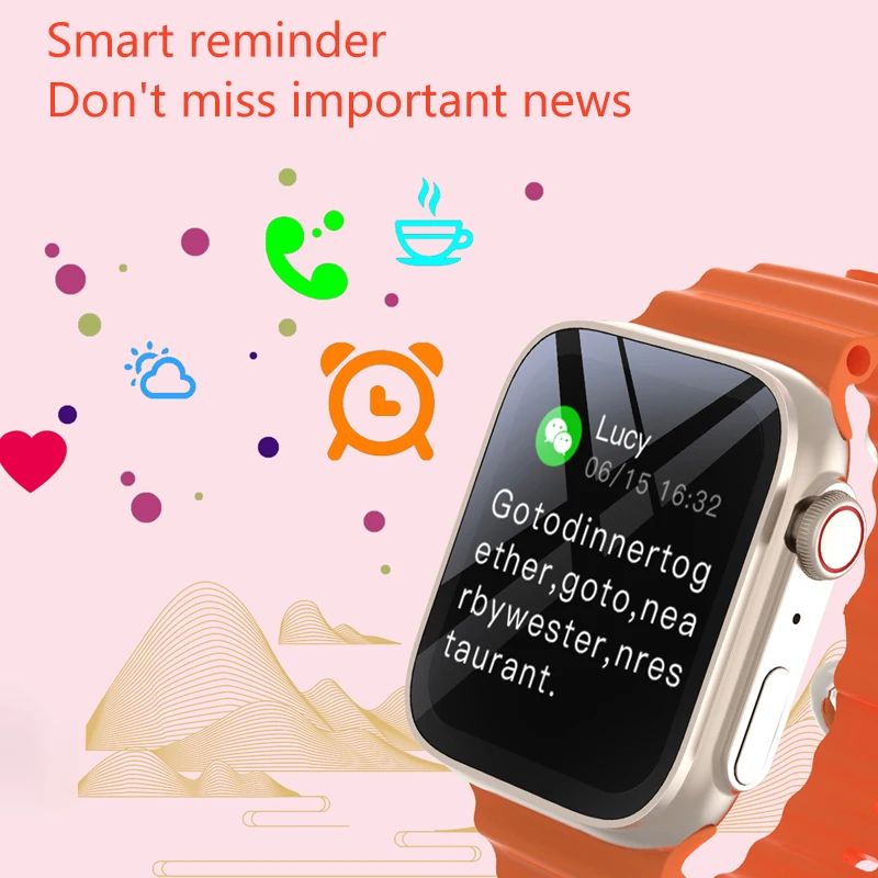 ð 8 Ʈ Ʈ ġ S8 Ʈ ø 8    ȭ   ƮϽ  2.0 ġ HD Smartwatch