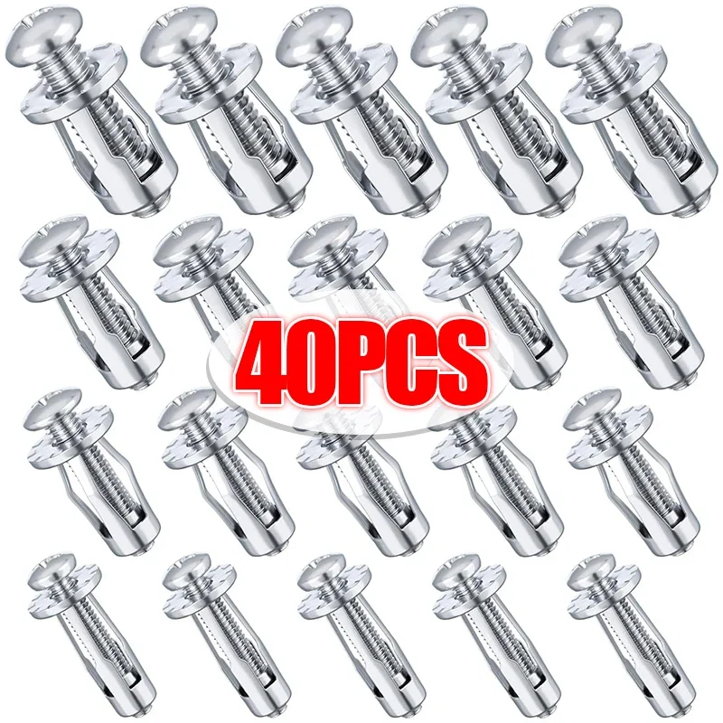 40/4Pcs Petal Shape Metal Rivet Nut Expansion Screw Bolt Jack Nuts M4 M5 M6 M8 Panel Clamp Lock Rivnut Car License Plate Rivets