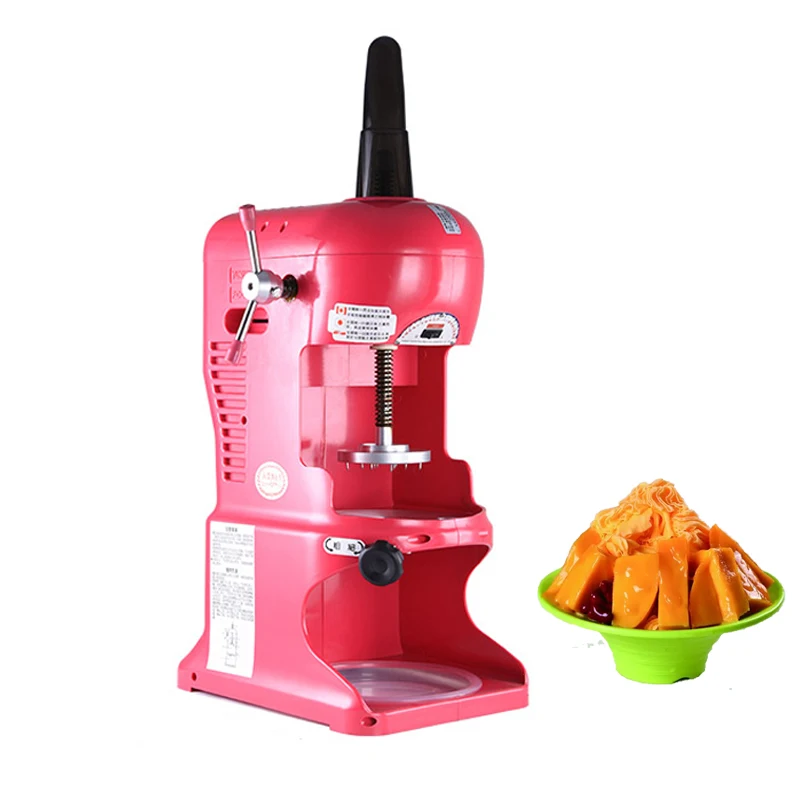 

Electric Ice Crusher Machine Industrial Ice Shaver Commercial Snow Cone Machine Ice Sand Slush Maker