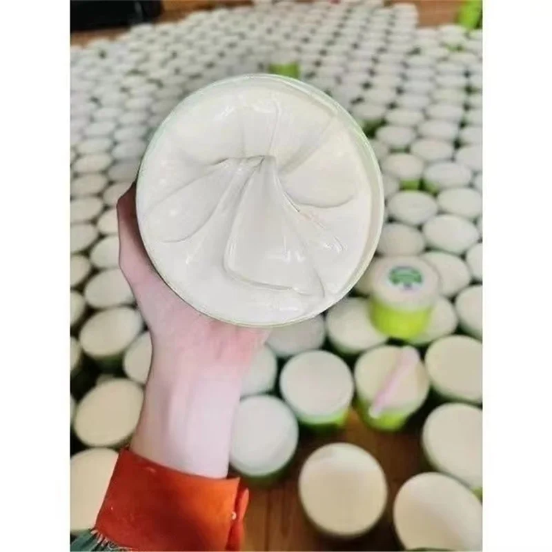 Kem Tẩy Trắng Da, 500G Dưỡng Ẩm Kem Tẩy Trắng Body Thái Lan Chuyên Spa Hũ Xanh , chất kem xịn thơm mịn, Giúp Da Trắng Hồng 6