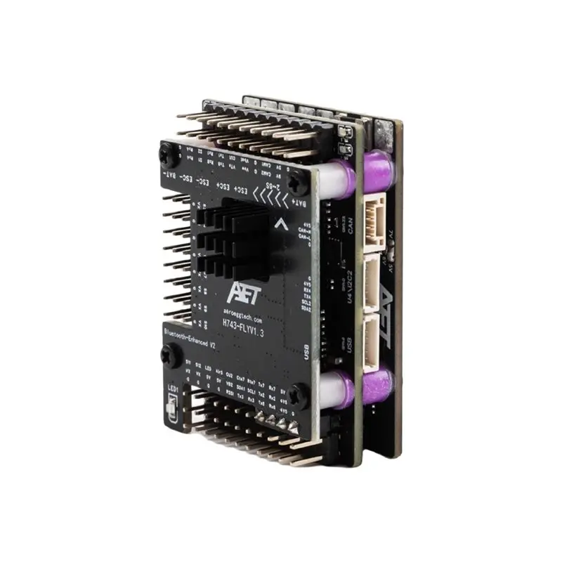 Contrôleur de vol ABGI-H743-Basic FC H743 double IMU GPS pour drone FPV
