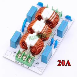Versatile EMI AC Power Filter for Enhanced Audio Amplifier Protection (20A)