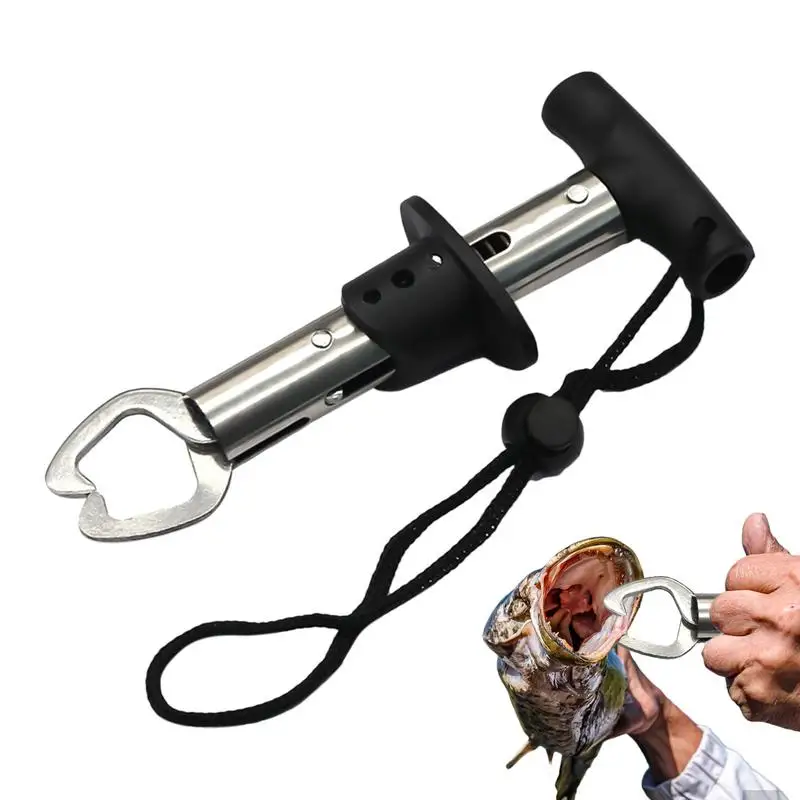 

Женский захват для рыб, Т-образная ручка, инструмент для детской рыбы, щипцы для губ из нержавеющей стали