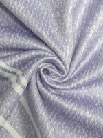 Plus Size Women's Denim-Look Shorts with Shark Print Comfortable Mid-Waist High-Stretch Knit Hotpants for Casual and Sportswear - Image 5