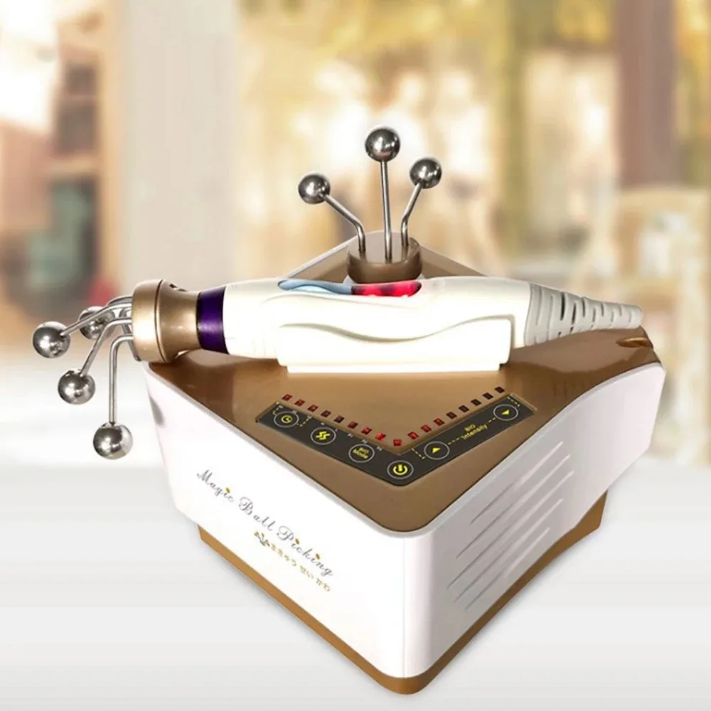 Facial lifting Massagers Japan Microcurrent Machine Magic ball RF and BIO Technology for Face lift Anti Aging Wrinkle Skin Care