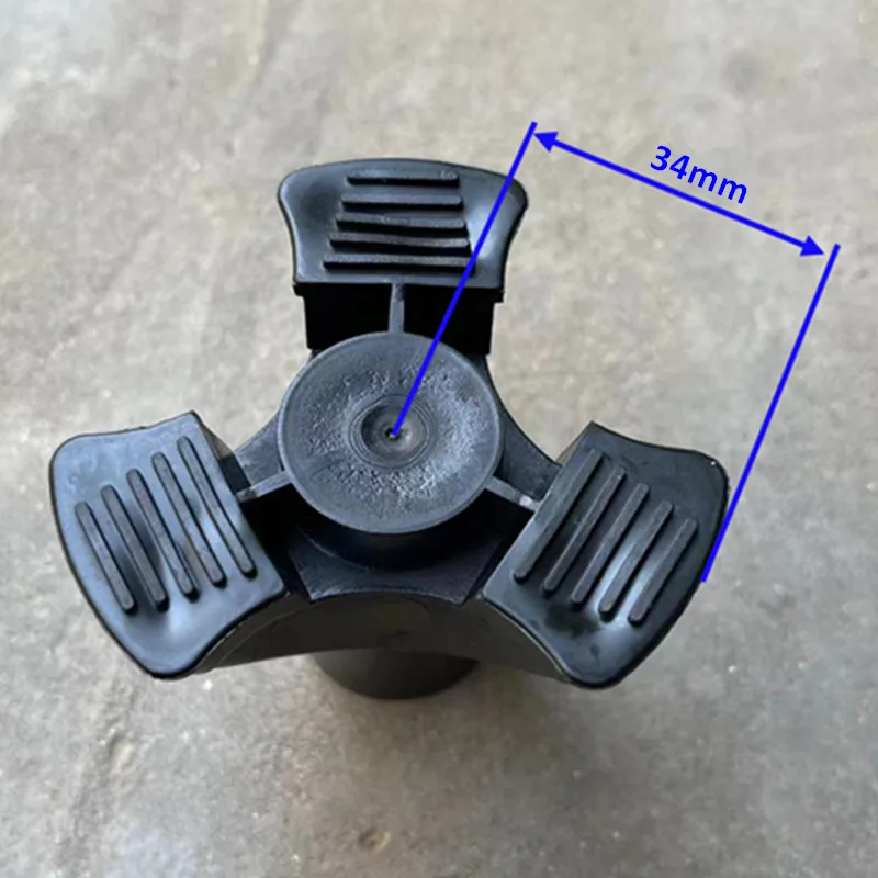 Walking Cane JayCreer 0.75 inch / 19mm Tripod Rubber Cane Tip