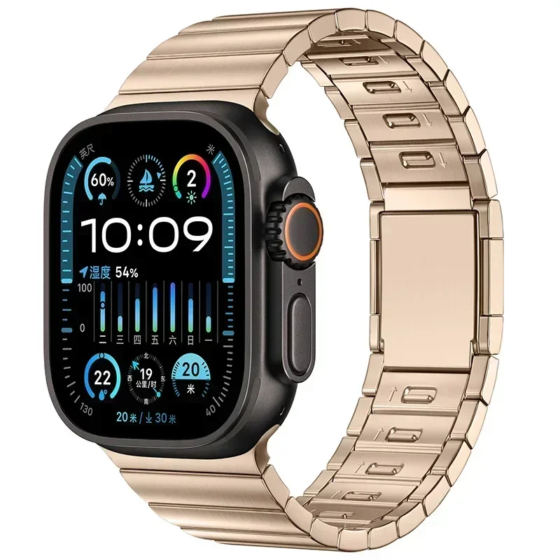 Premium Metal Magnetic Buckle Quick-Release Watch Strap