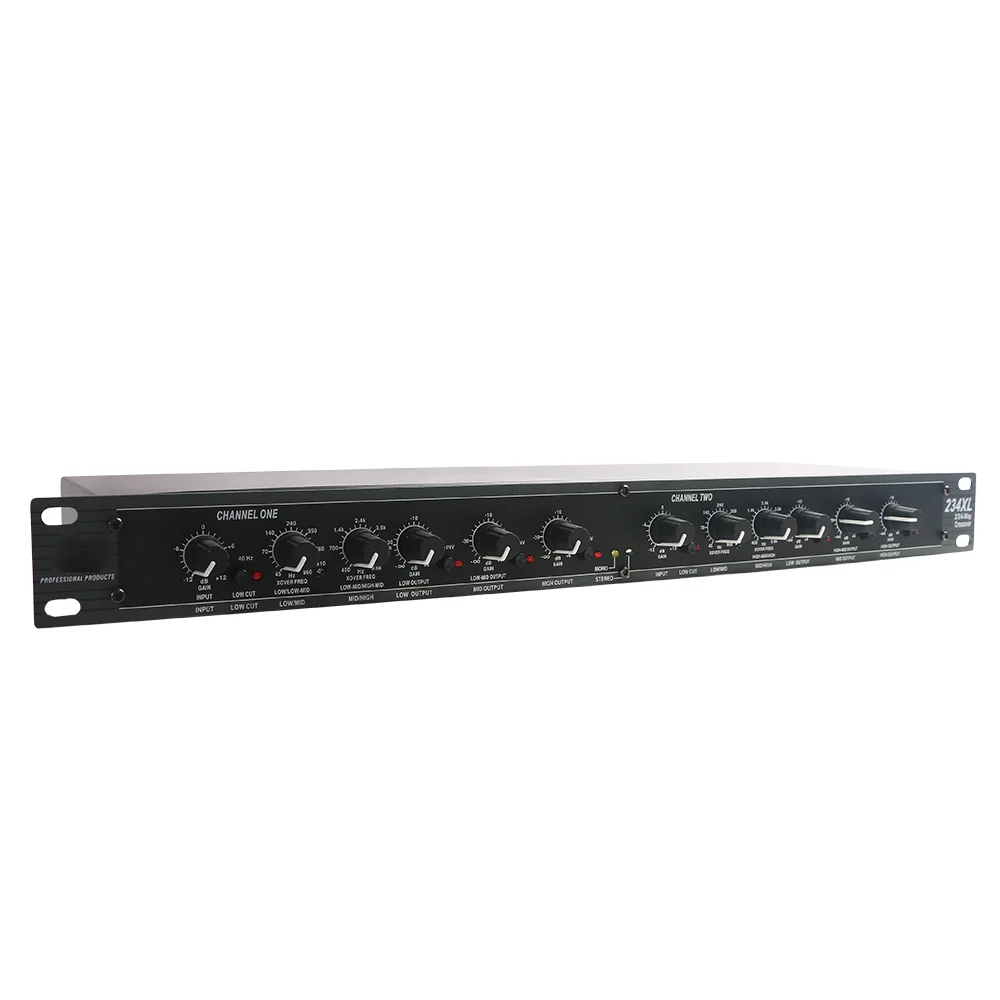 dbx234xl Professional Sound Peripheral Equipments Stereo2/3-Way Stereo 4/-Way Crossover Audio Equalizer For Stage