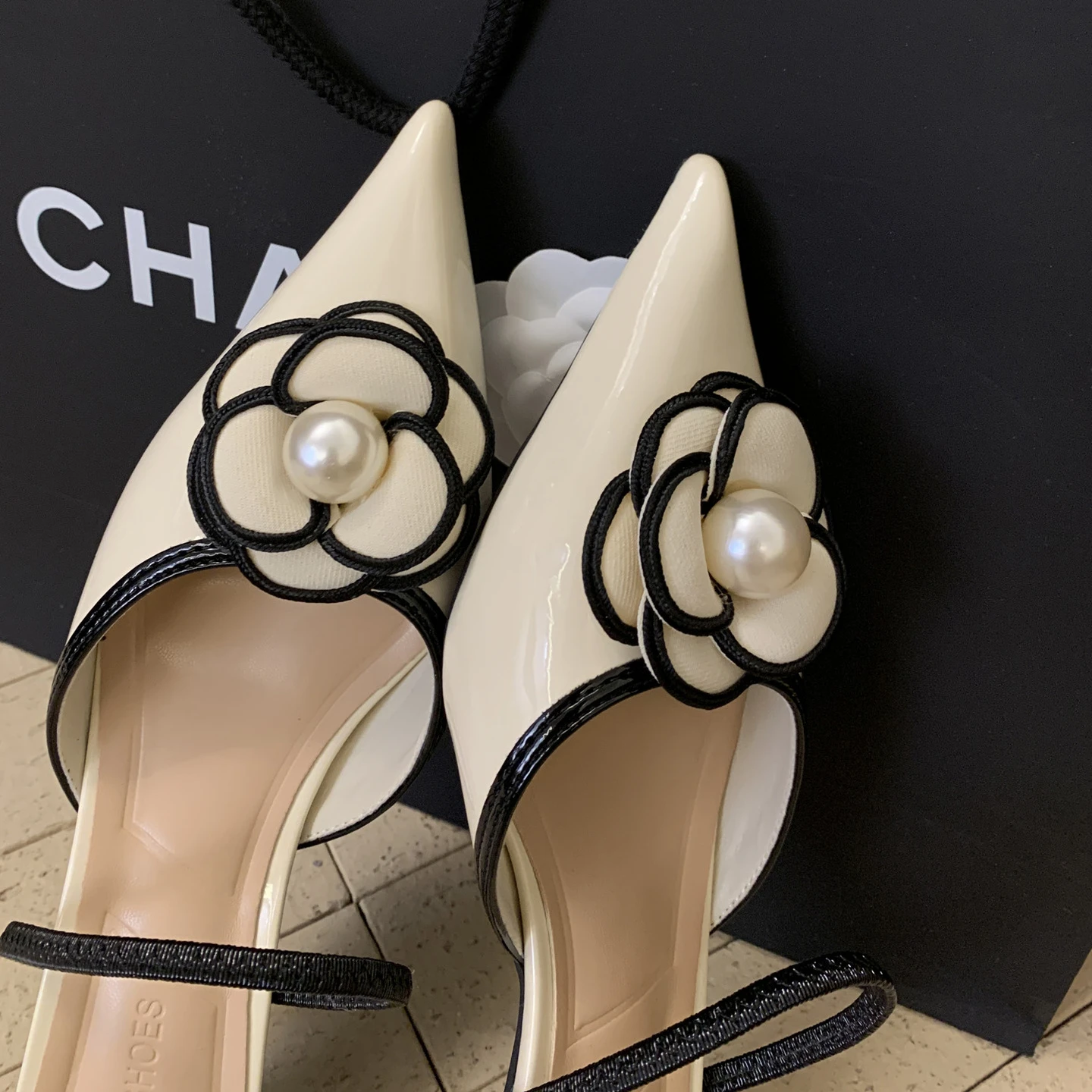 Tacón Zapatillas Chanel Mujer Precio Sandalias De Tacón Alto Con