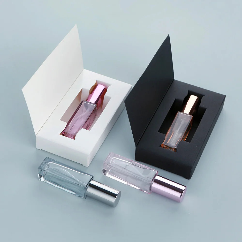 10ml Refillable Thick Glass Perfume Bottles with Colorful Finish and Custom Packaging B... - SKU RGPB1509 - UGI Packaging