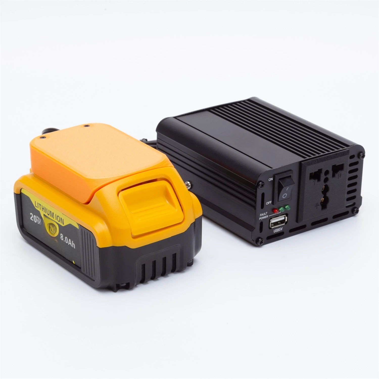 Portable Power Station Inverter for Dewalt 60v 18V to 220V/240V