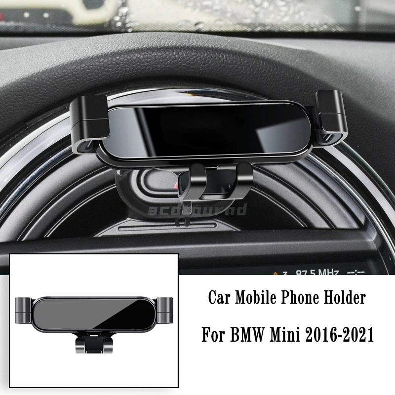 Car Phone Holder for Mini Cooper Countryman F54 F55 F56 F60 Gravity